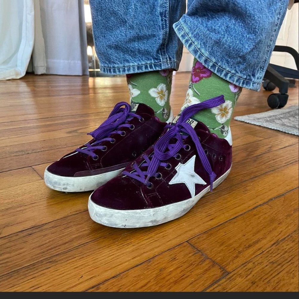 Golden Goose Velvet Superstar